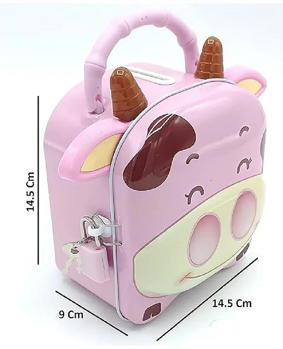 Cow Cartoon Piggy Bank