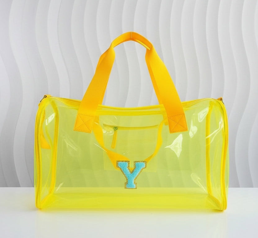 Customised Neon Duffle Bag