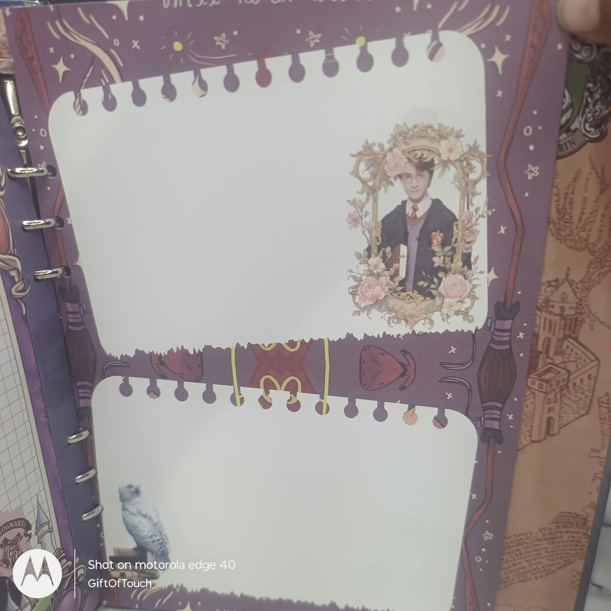 Harry Potter Magical Moments Diary with Stickers