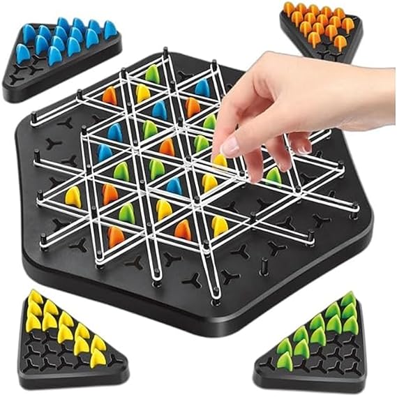 Triangle Peg Strategy Game