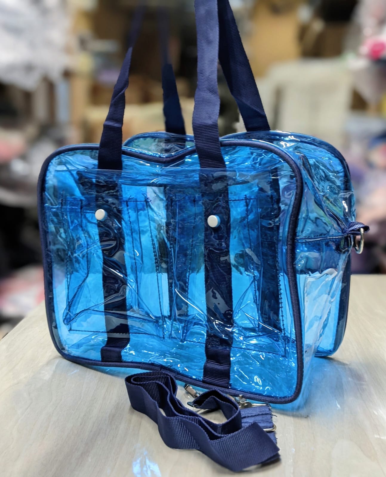 Neon Jelly Duffle Bags