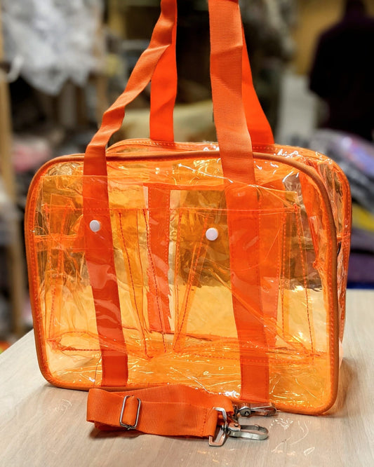 Neon Jelly Duffle Bags