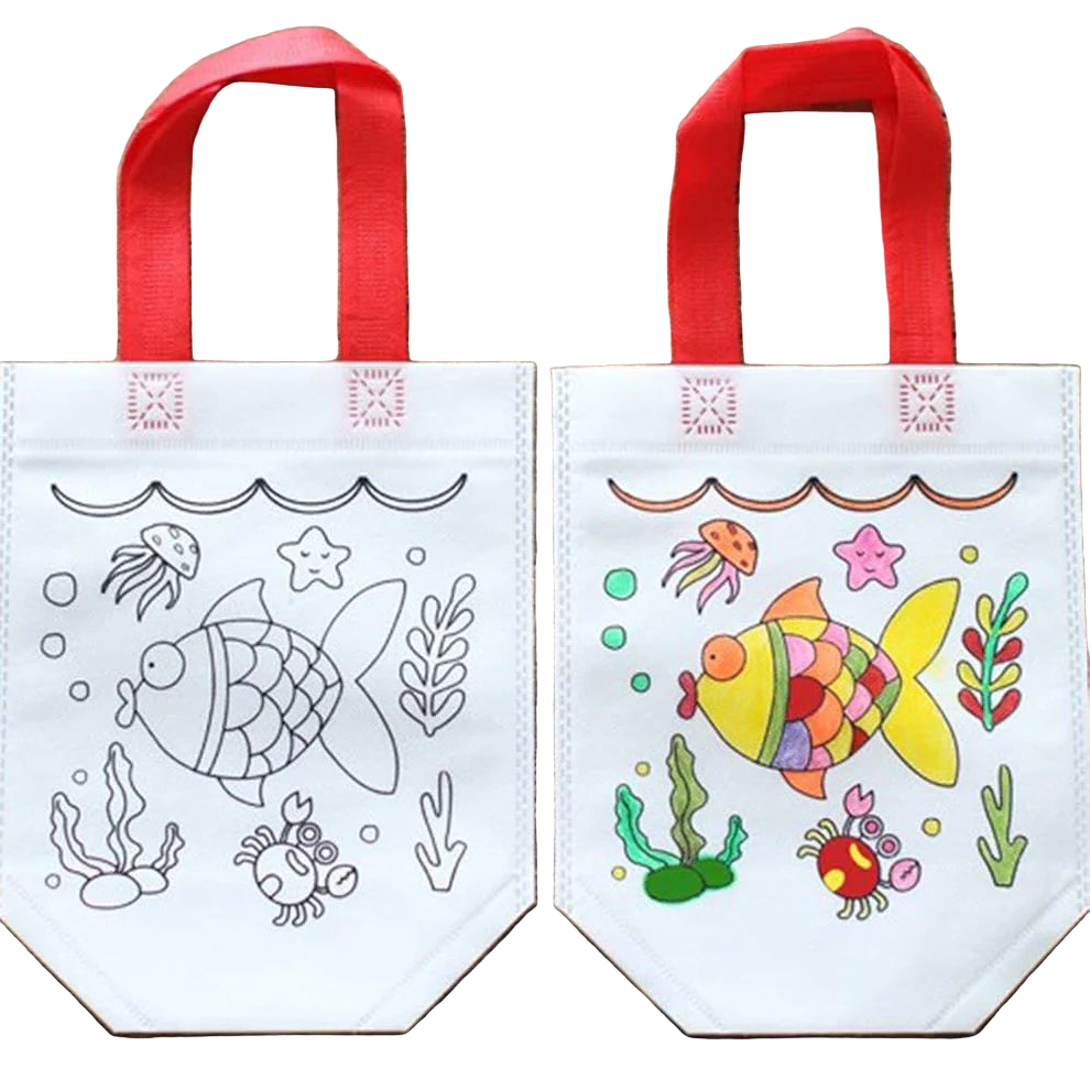 DIY Coloring Bag