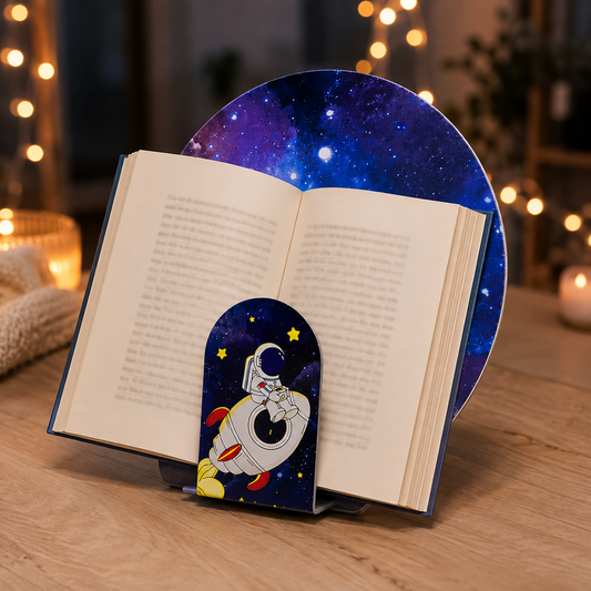 Book Stand for Kids | Galaxy Astronaut