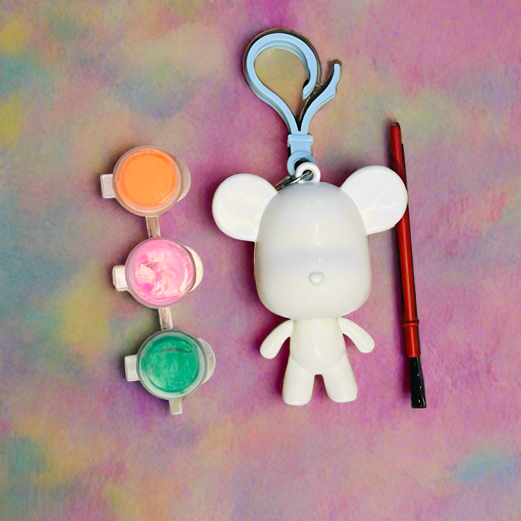 DIY Teddy Keychain