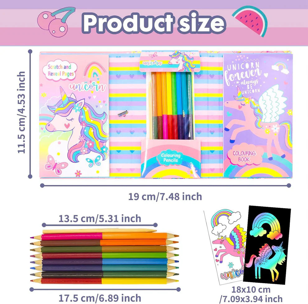 Creative Coloring Book Set for Kids