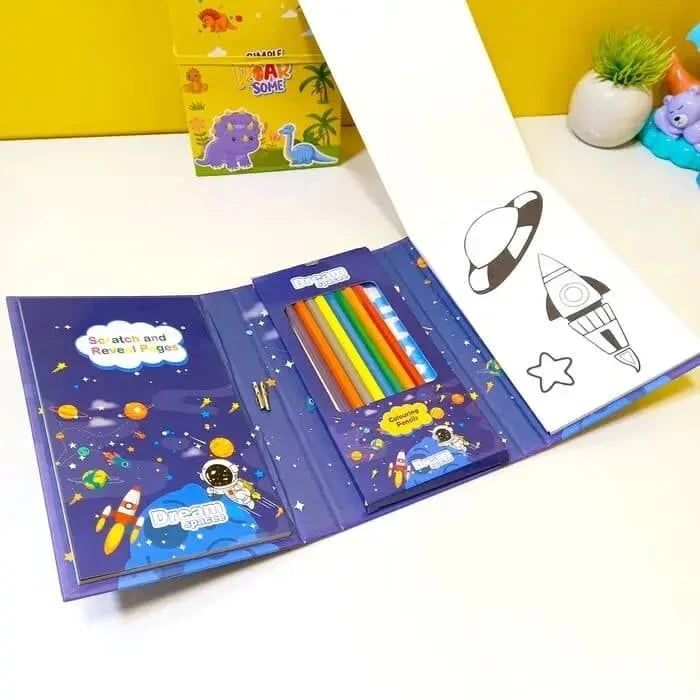 Creative Coloring Book Set for Kids