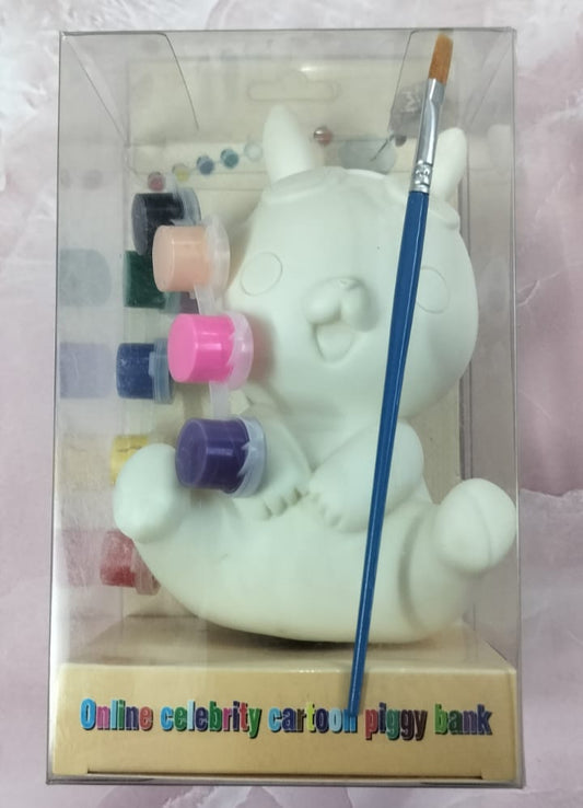 DIY Cartoon Piggy Bank