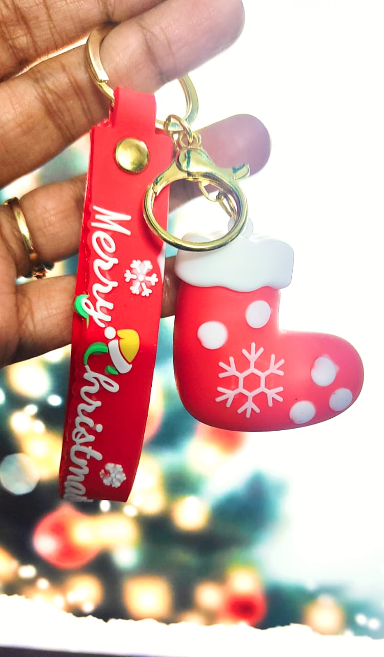 3D Christmas Keychains - set of 2