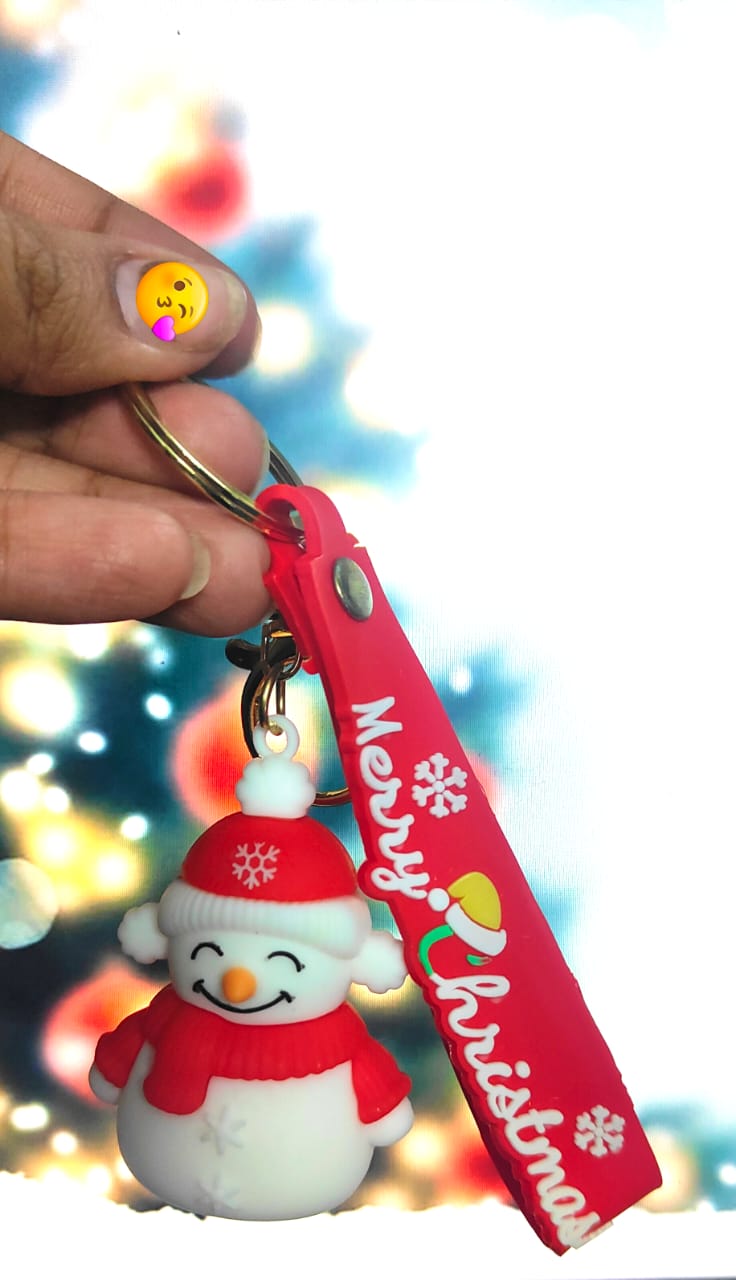 3D Christmas Keychains - set of 2
