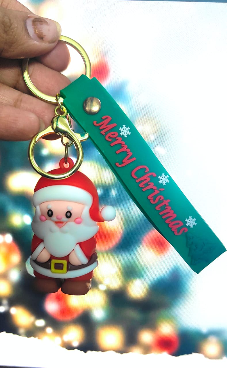 3D Christmas Keychains - set of 2