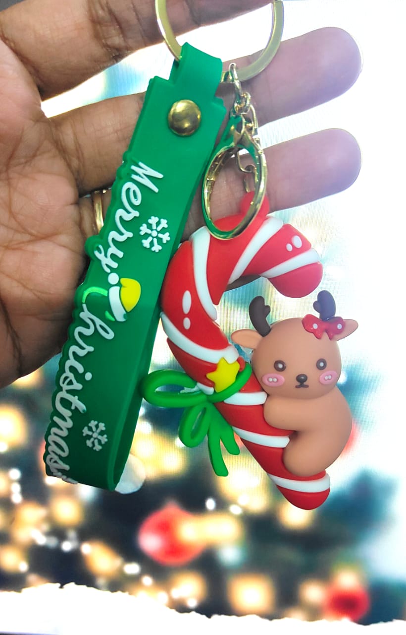 3D Christmas Keychains - set of 2