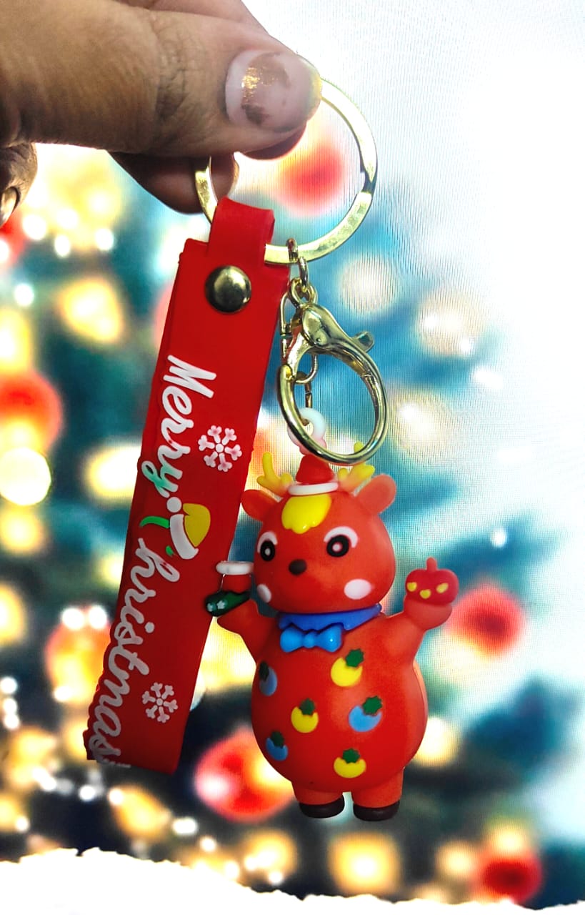 3D Christmas Keychains - set of 2