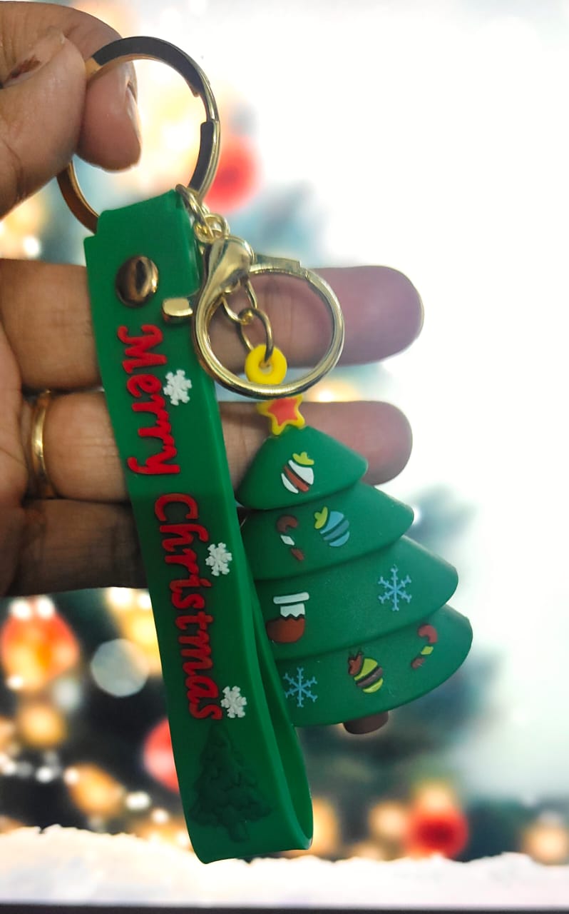 3D Christmas Keychains - set of 2