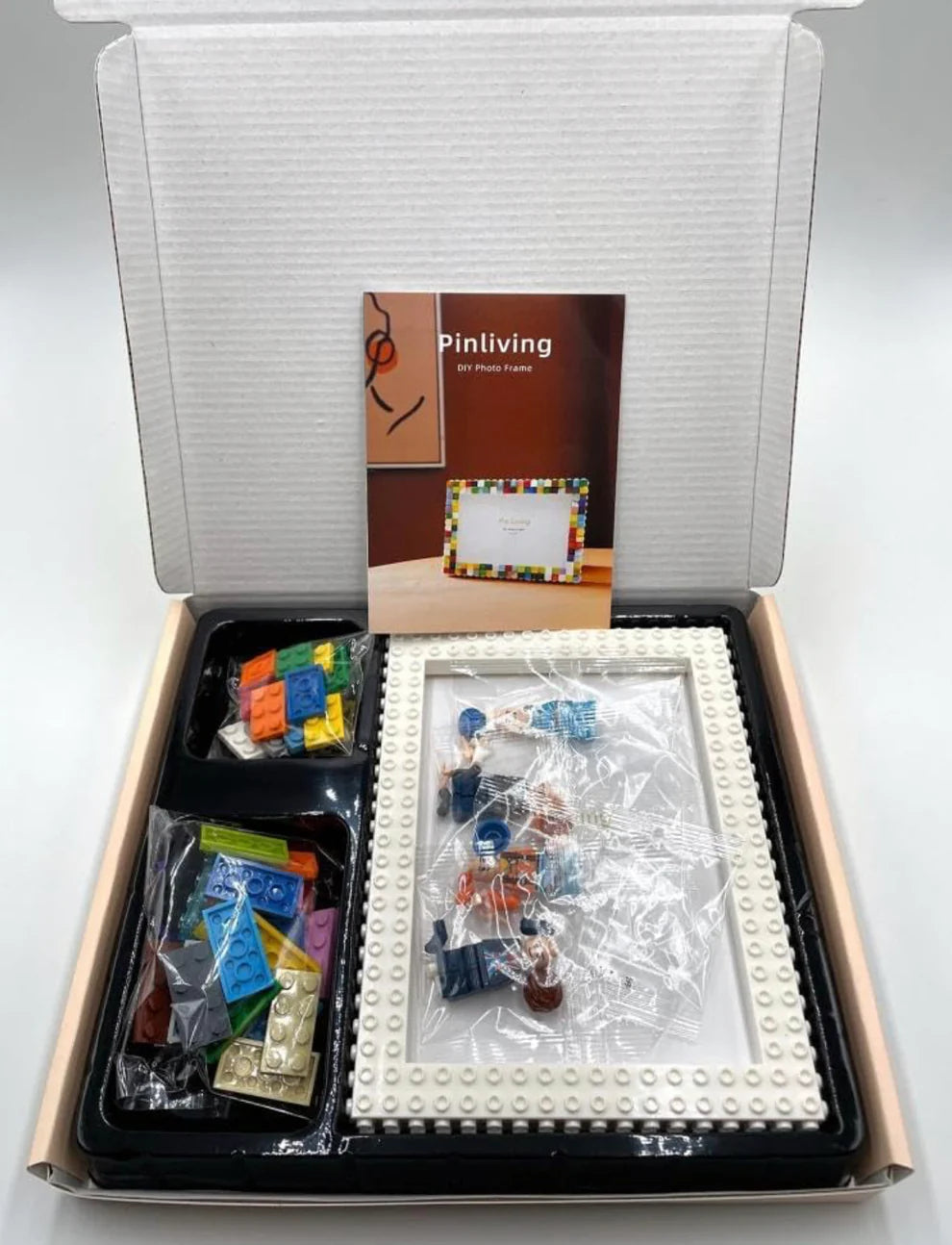 DIY Building Blocks Photo Frame (LEGO Theme)
