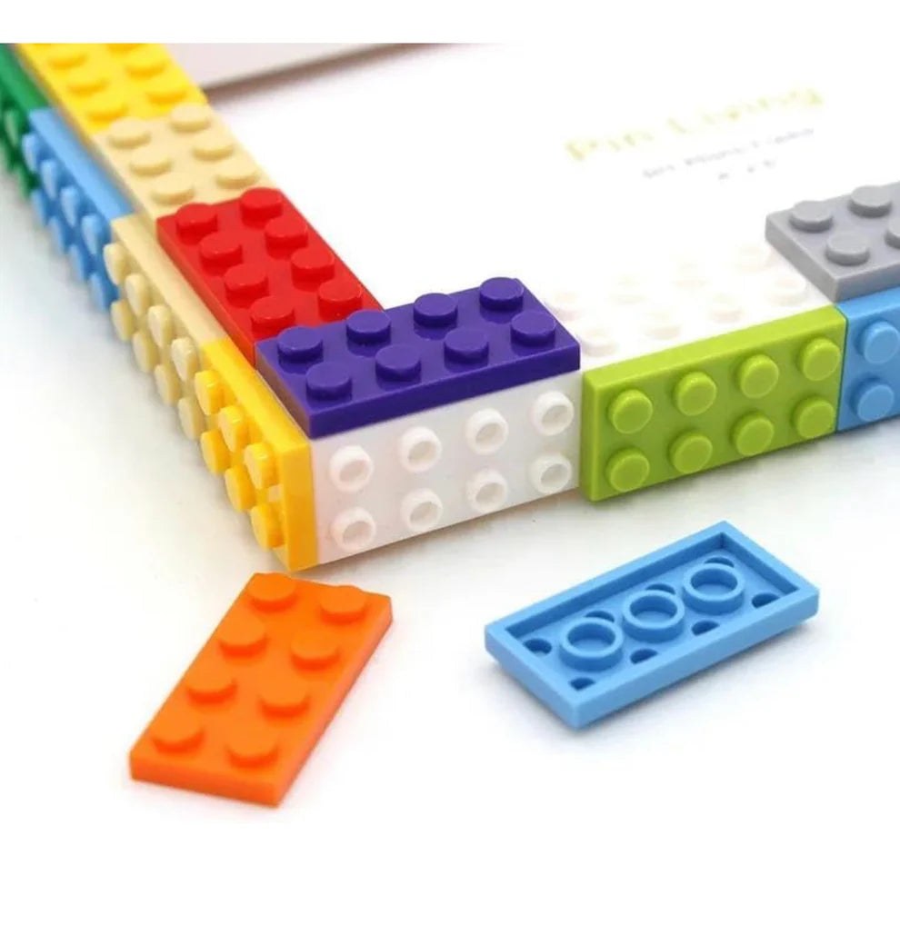 DIY Building Blocks Photo Frame (LEGO Theme)