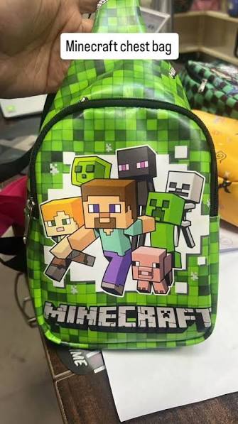 Minecraft Cross body Bag, Chest bag