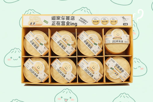 Momo Magic – Set of 3 Cute Erasers 🥟