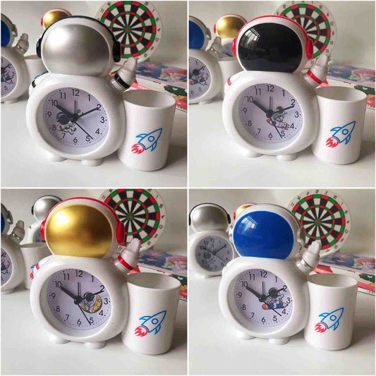 Space Theme Clock + Pen stand
