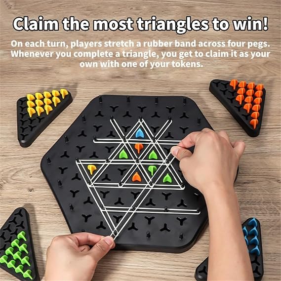 Triangle Peg Strategy Game