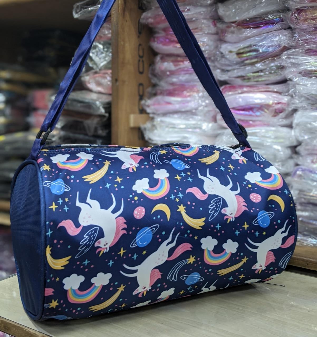 Printed Duffle Bag