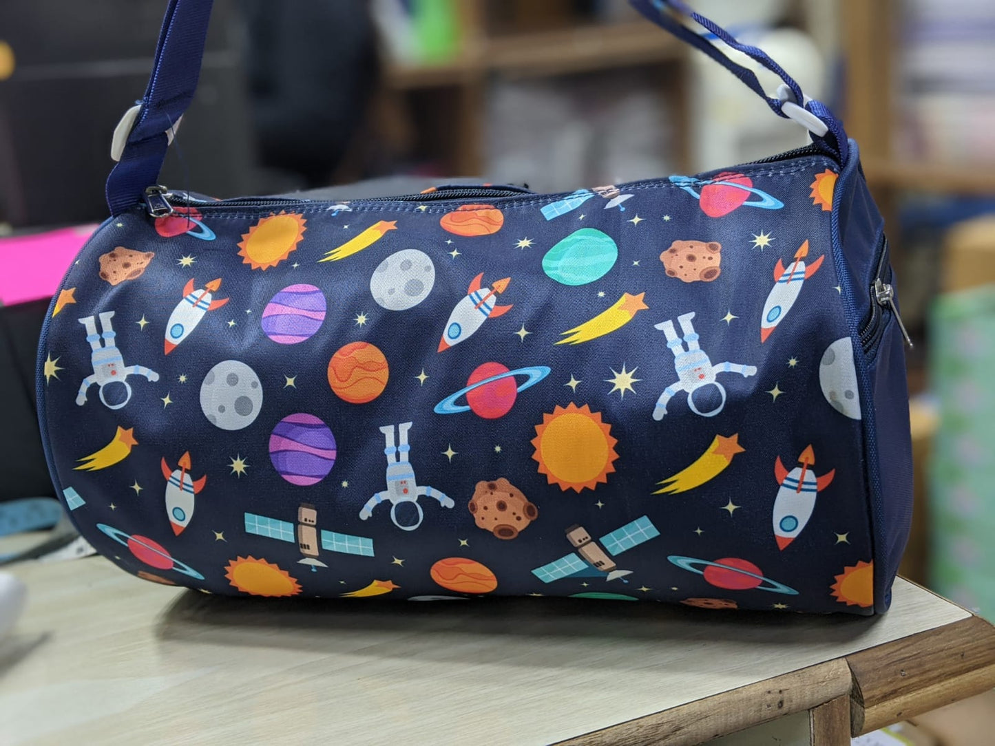 Printed Duffle Bag