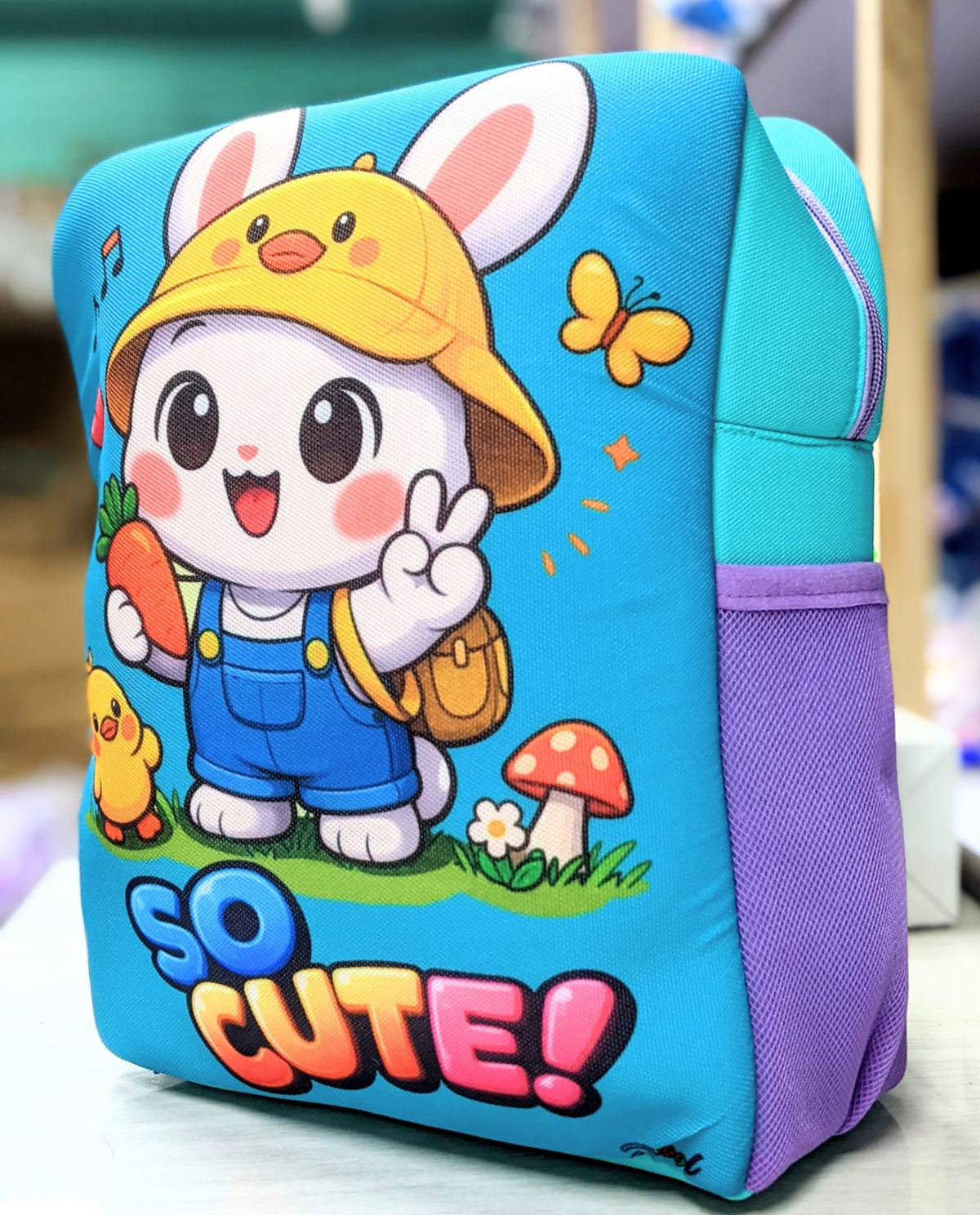 Cute Kids Cartoon Backpack 🎒