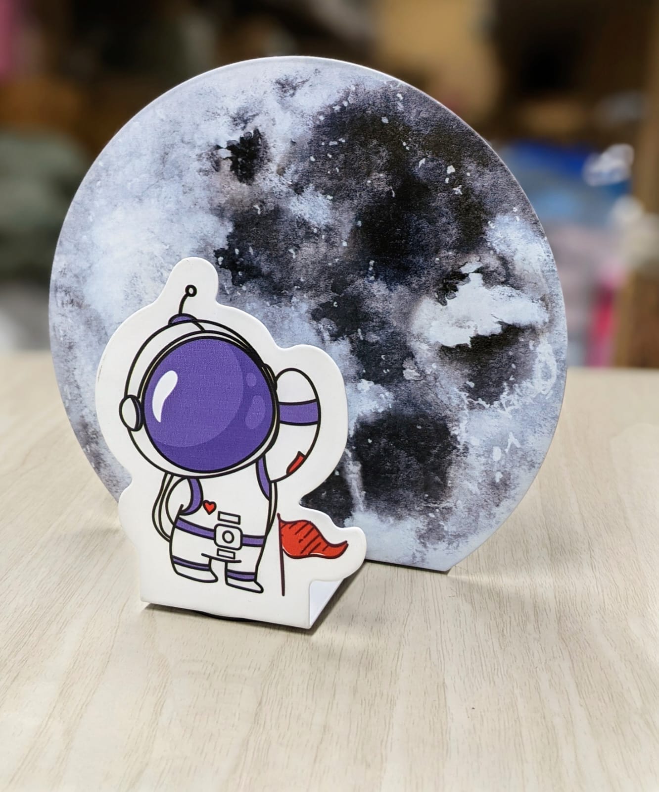 Book Stand for Kids | Galaxy Astronaut