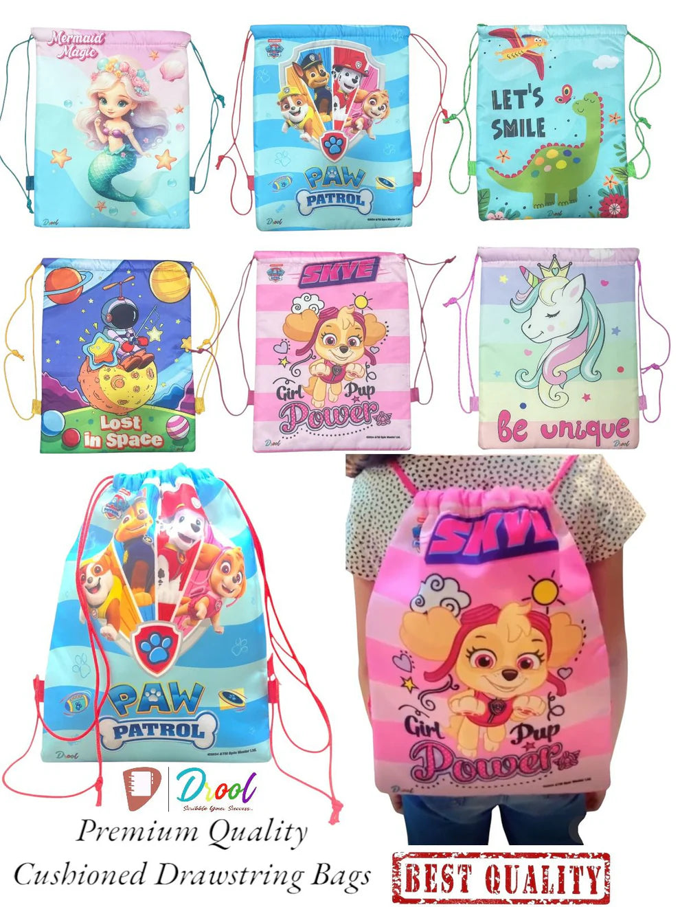 Cute cartoon design Dori Bag