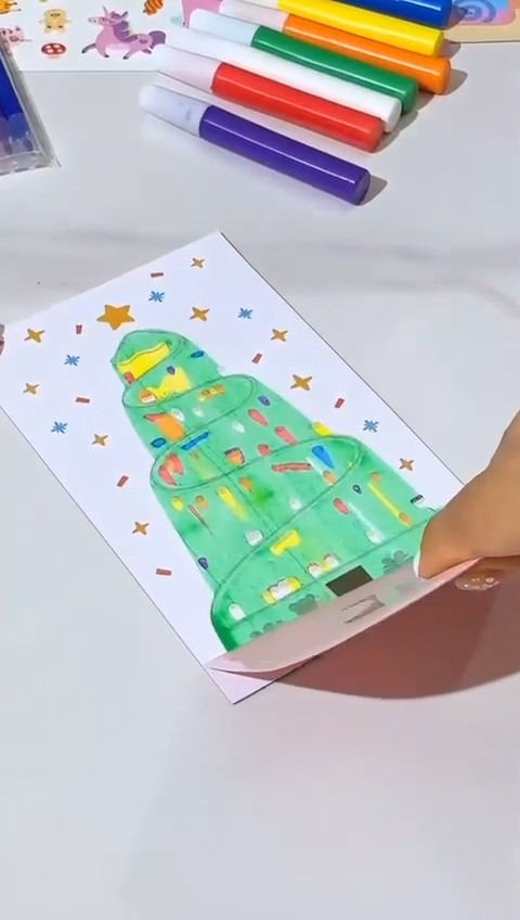 Rainbow scratch off DIY